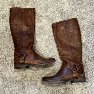 Frye Phillip Harness Tall Boot 7